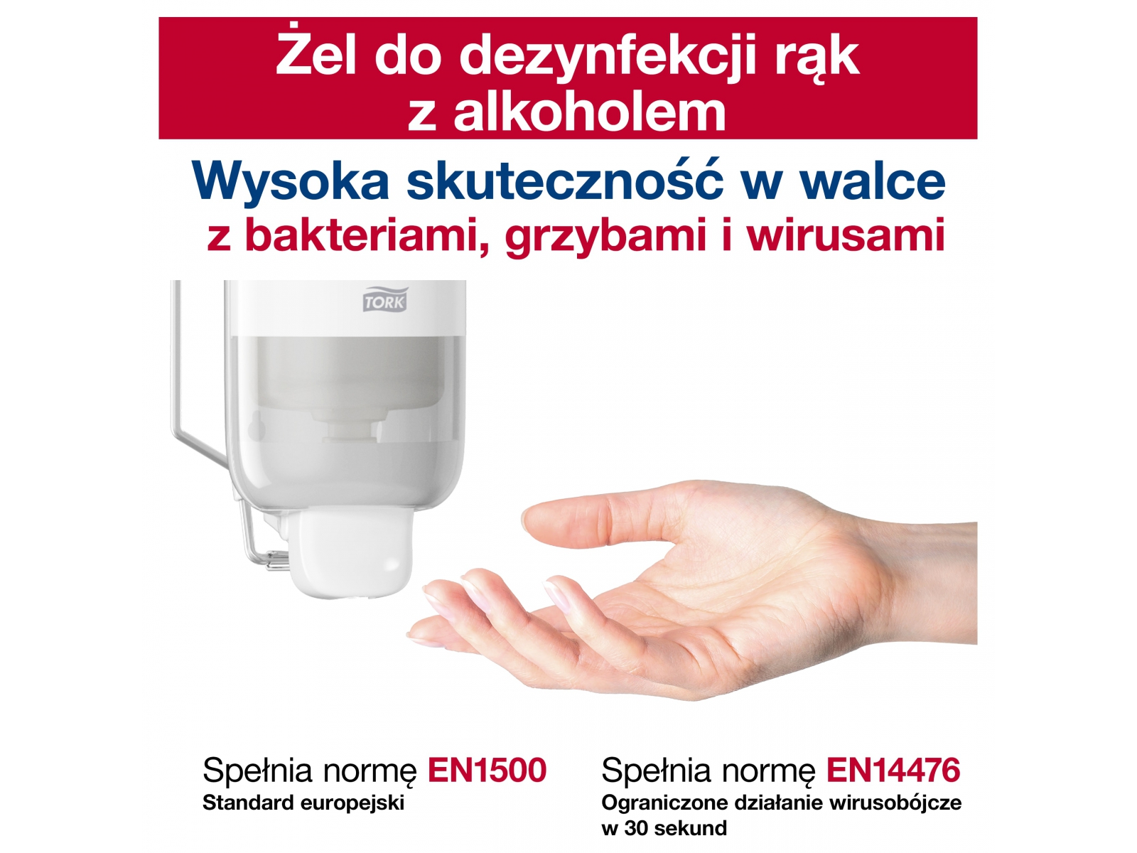 Żel S1 TORK 420108 Chirurgiczna dezynfekcja rąk 1l